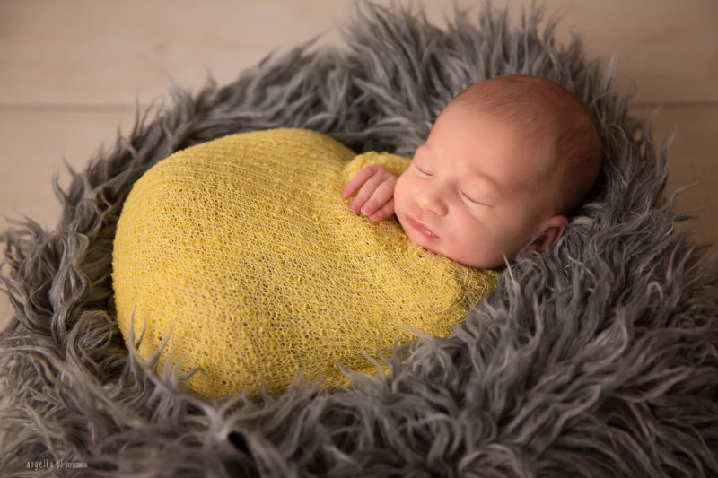 10 dniowa Marysia sesja noworodkowa z Warszawy