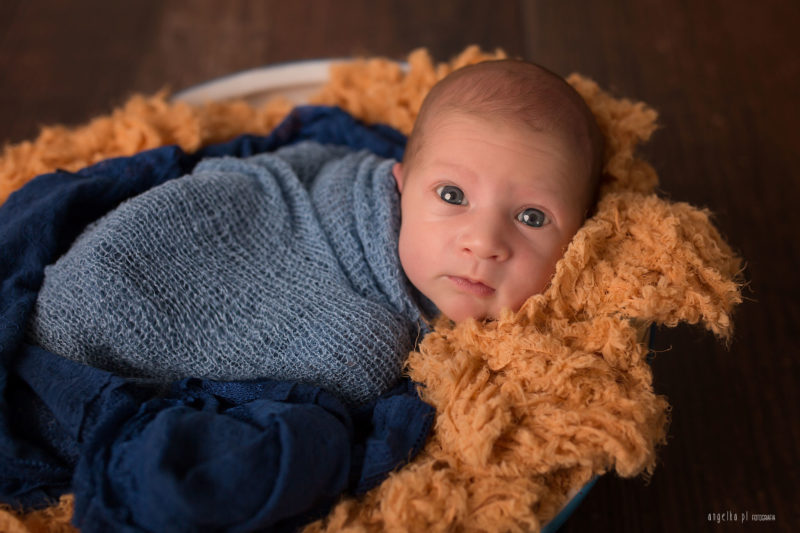 10 dniowa Marysia sesja noworodkowa z Warszawy