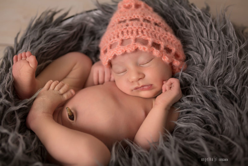 10 dniowa Marysia sesja noworodkowa z Warszawy