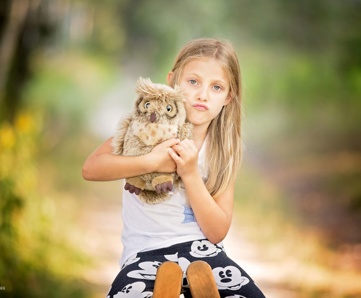 jesienne zdjecie z sowa